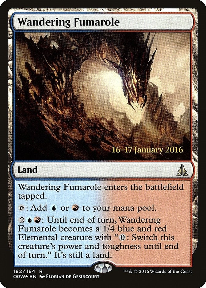 Image for Wandering Fumarole (182) (PRE) - Magic: The Gathering