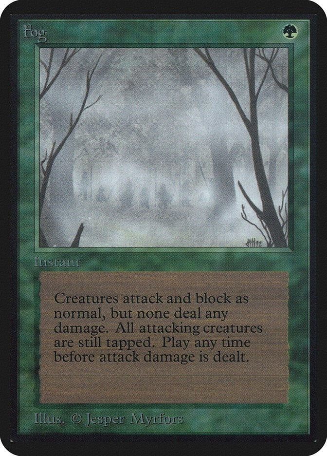 Image for Fog (LEA) - Magic: The Gathering