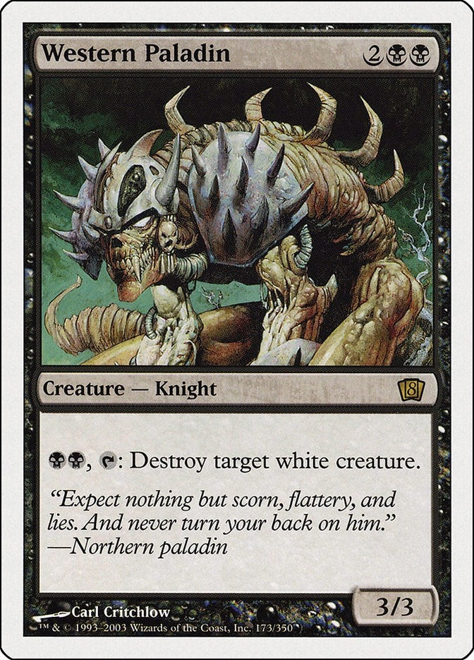Image for Western Paladin (173) (8ED) - Magic: The Gathering