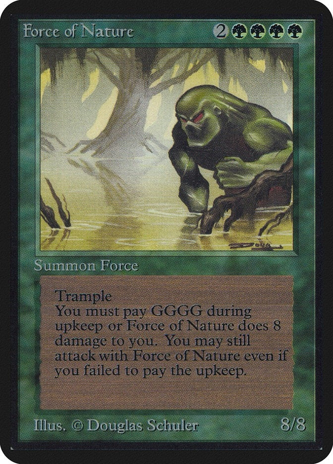 Image for Force of Nature (LEA) - Magic: The Gathering
