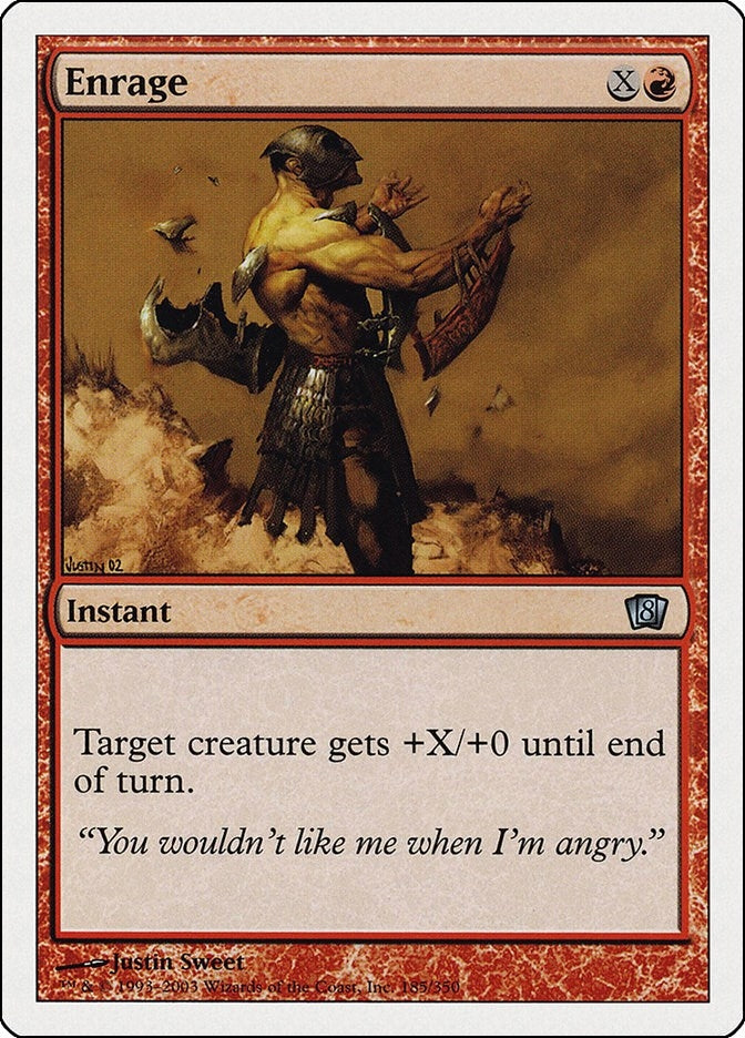 Image for Enrage (185) (8ED) - Magic: The Gathering
