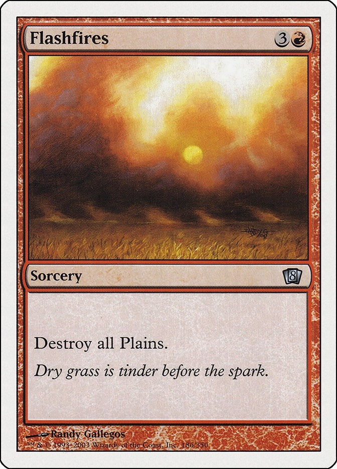 Image for Flashfires (186) (8ED) - Magic: The Gathering