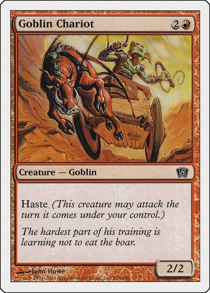 Image for Goblin Chariot (188) (8ED) - Magic: The Gathering