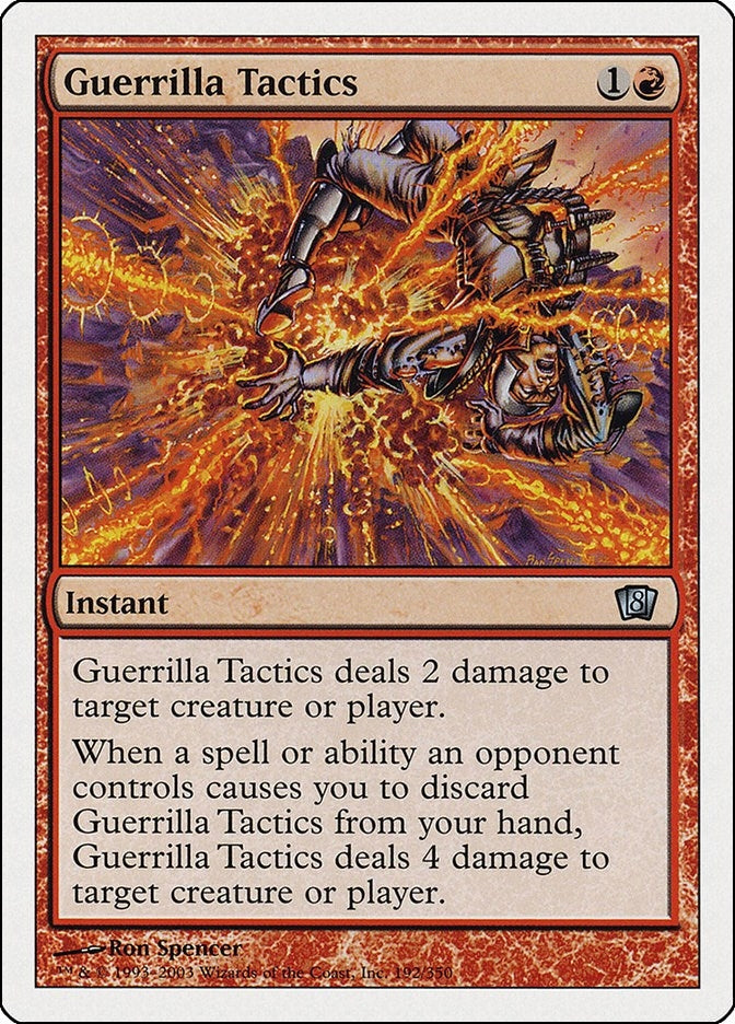 Image for Guerrilla Tactics (192) (8ED) - Magic: The Gathering
