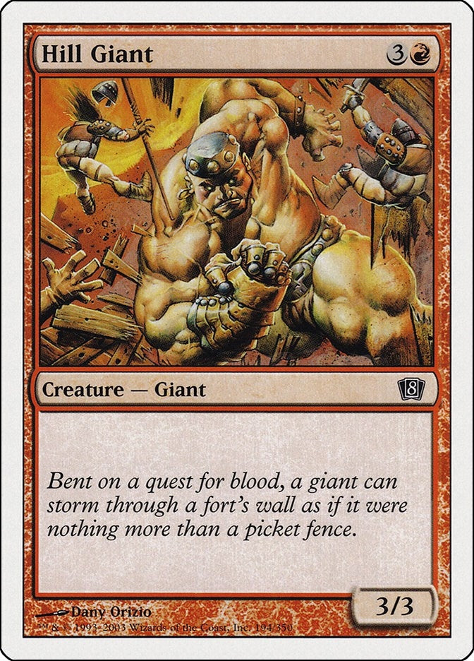 Image for Hill Giant (194) (8ED) - Magic: The Gathering