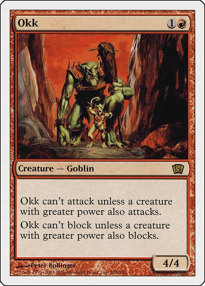 Image for Okk (206) (8ED) - Magic: The Gathering