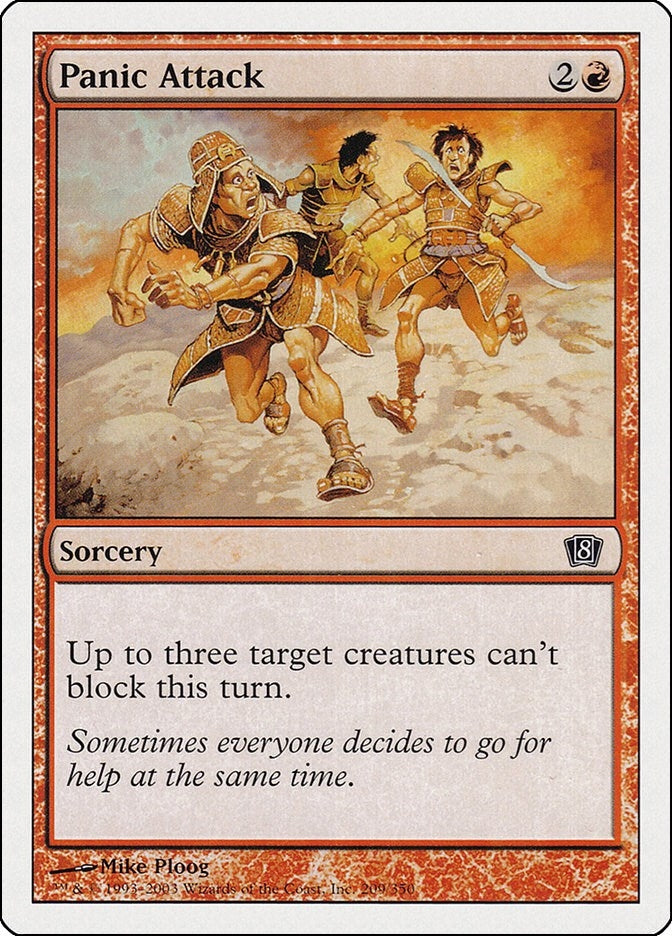 Image for Panic Attack (209) (8ED) - Magic: The Gathering