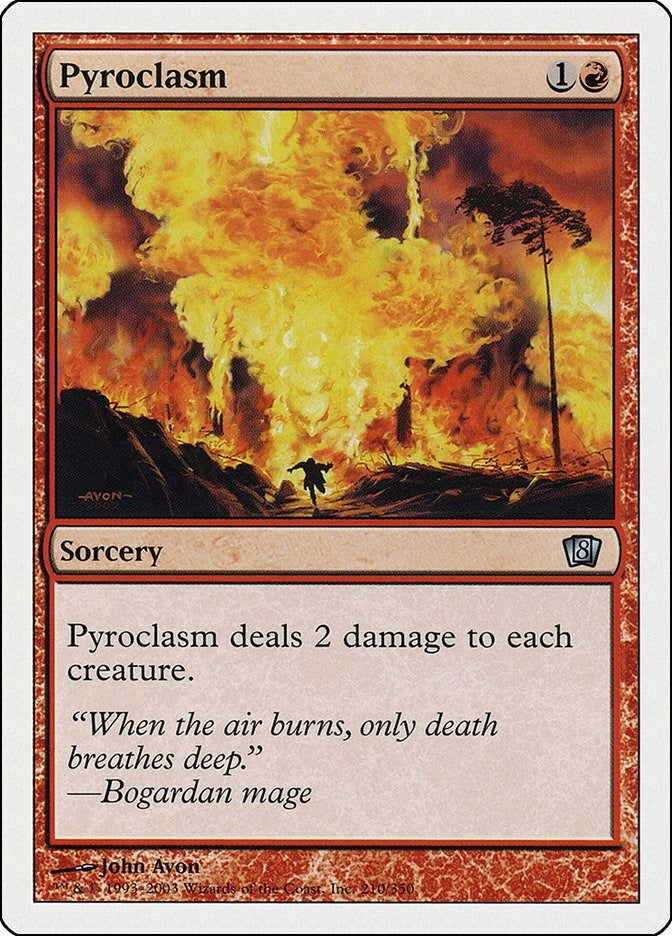 Image for Pyroclasm (210) (8ED) - Magic: The Gathering
