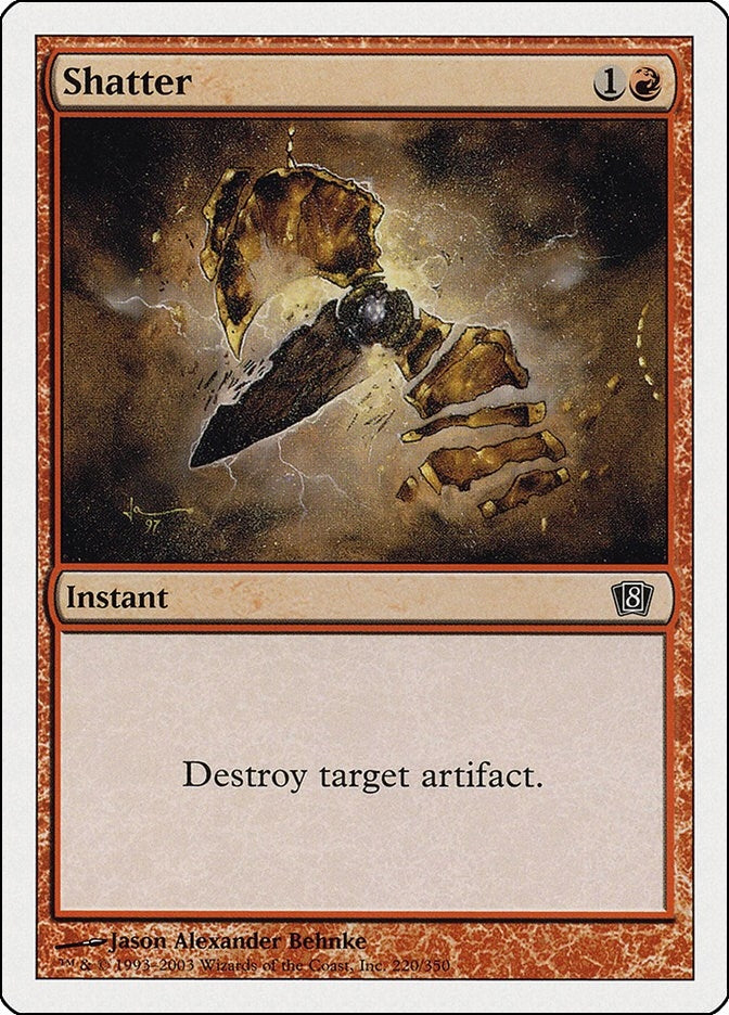 Image for Shatter (220) (8ED) - Magic: The Gathering