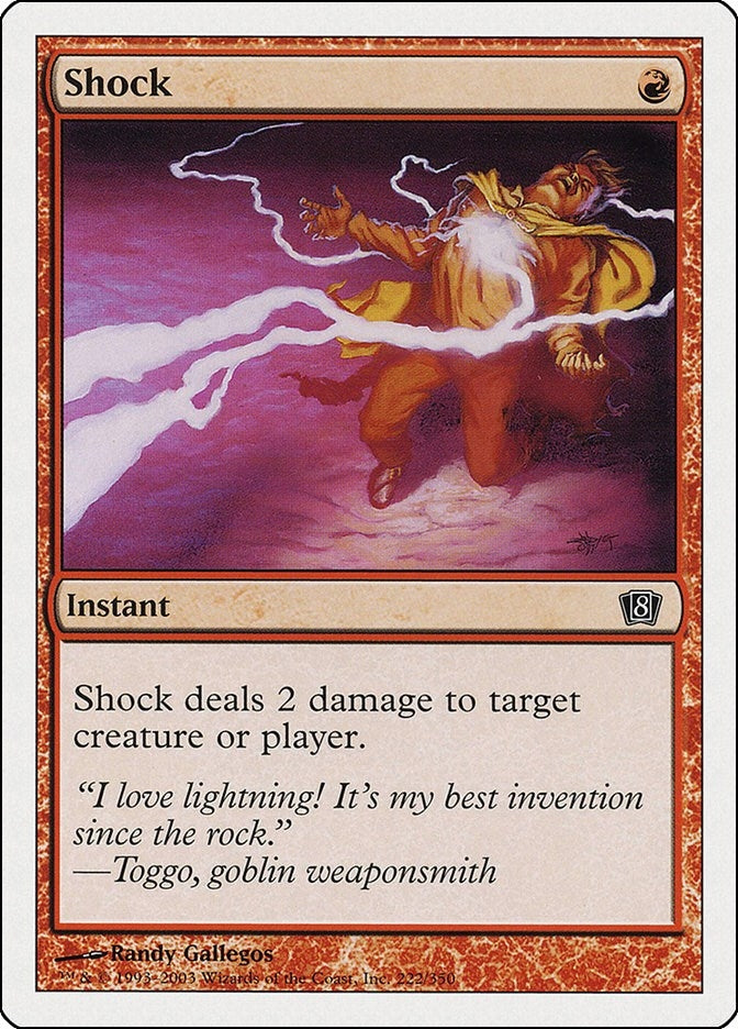 Image for Shock (222) (8ED) - Magic: The Gathering