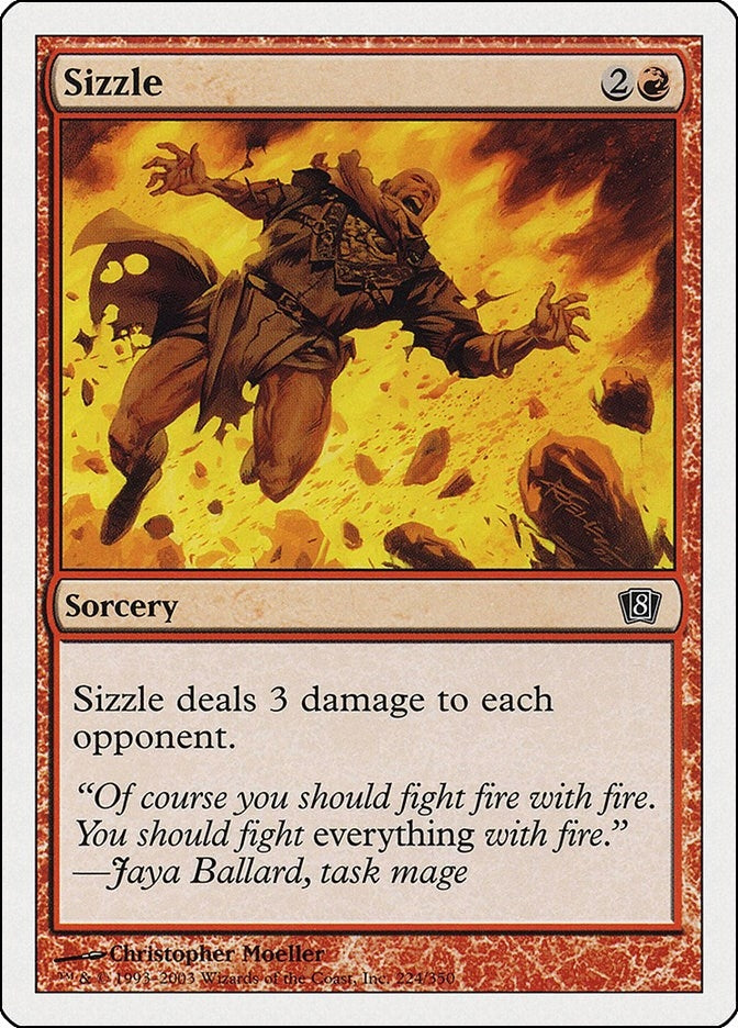 Image for Sizzle (224) (8ED) - Magic: The Gathering