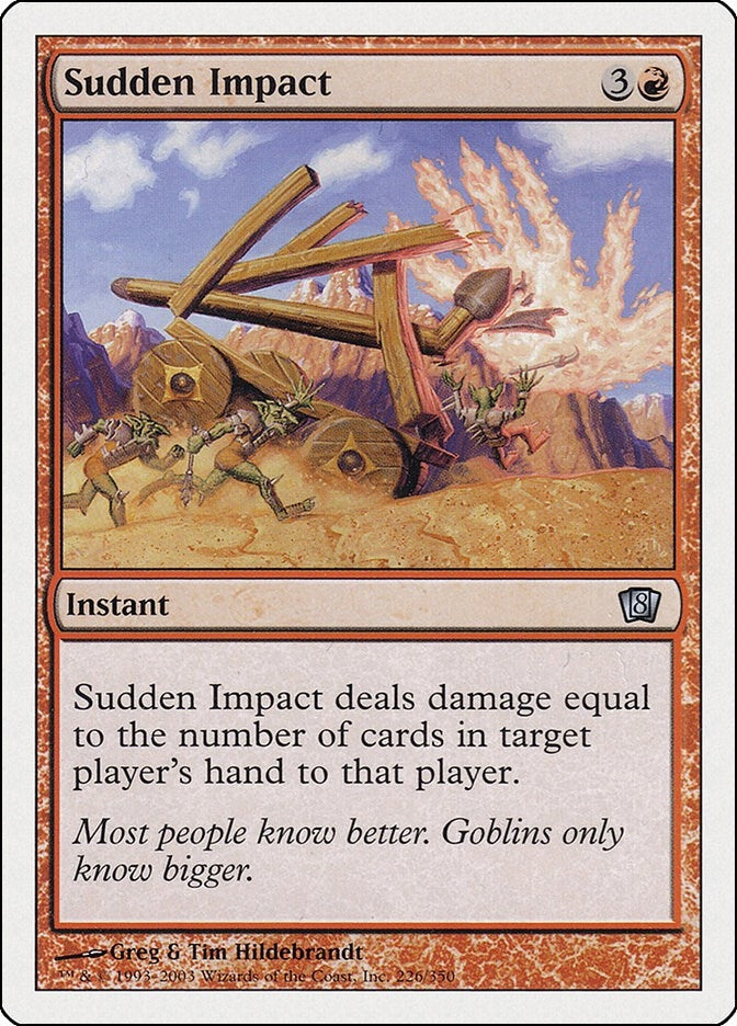 Image for Sudden Impact (226) (8ED) - Magic: The Gathering