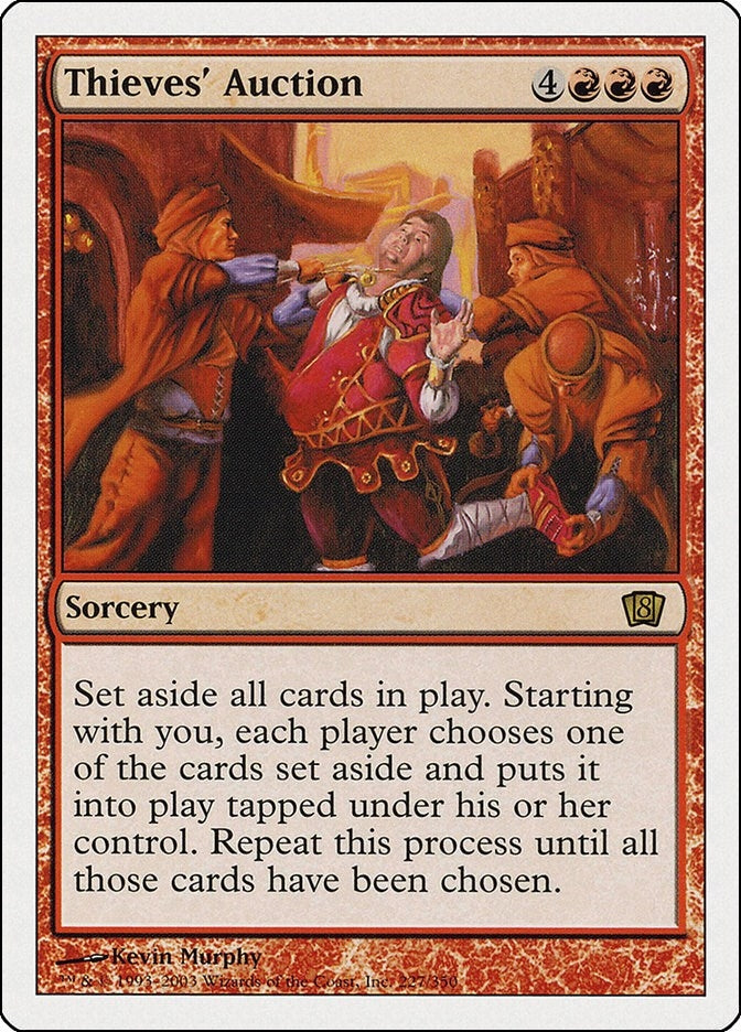 Image for Thieves' Auction (227) (8ED) - Magic: The Gathering