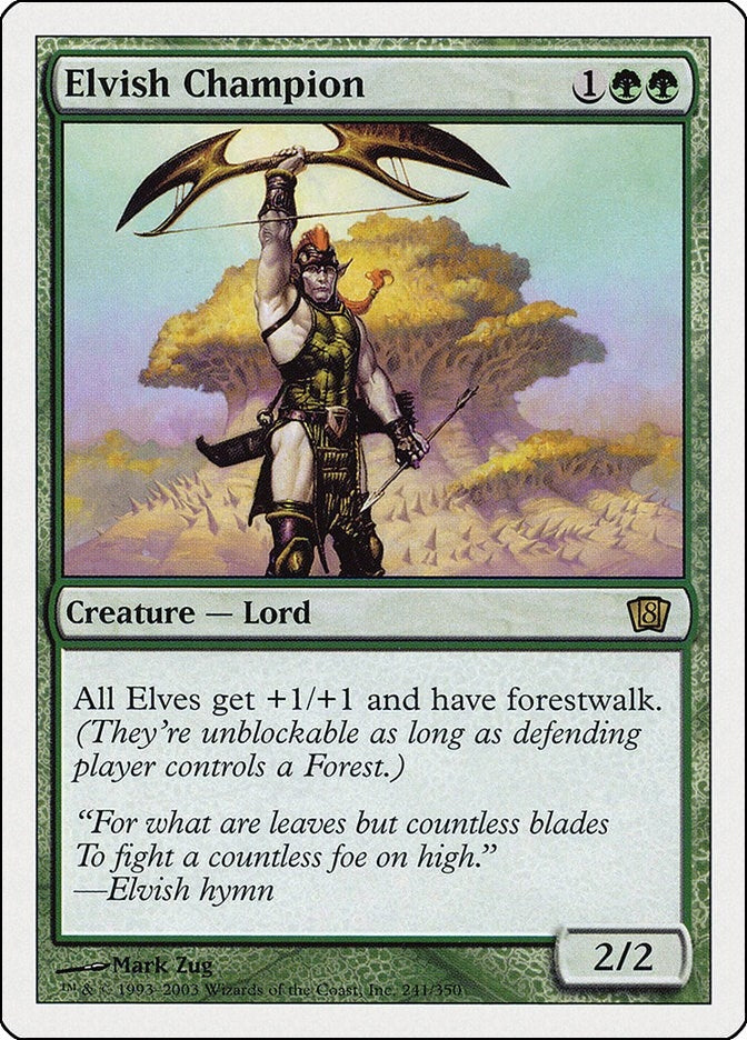 Image for Elvish Champion (241) (8ED) - Magic: The Gathering