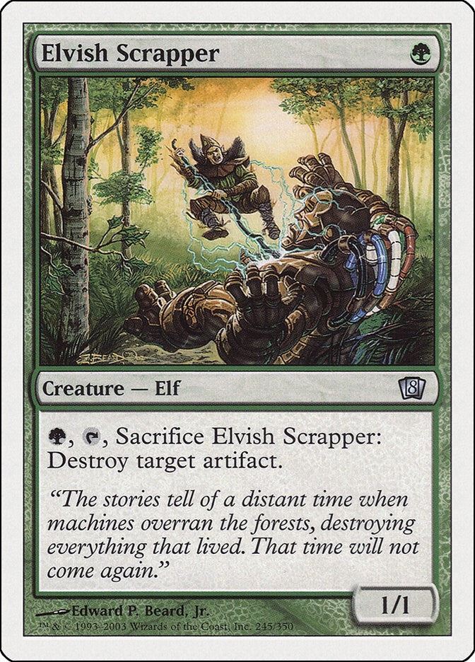 Image for Elvish Scrapper (245) (8ED) - Magic: The Gathering