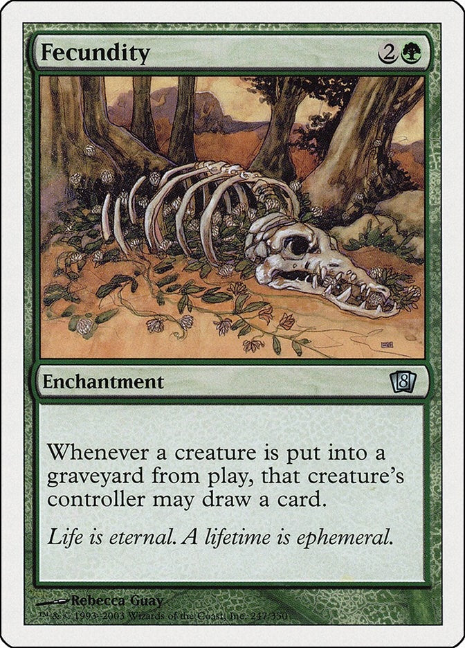 Image for Fecundity (247) (8ED) - Magic: The Gathering