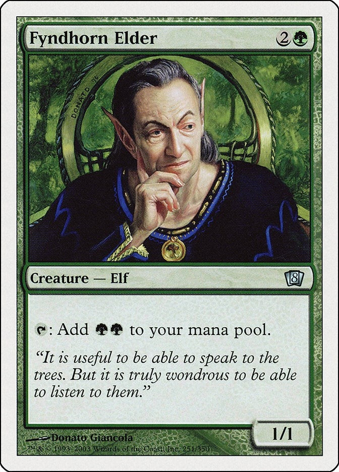 Image for Fyndhorn Elder (251) (8ED) - Magic: The Gathering