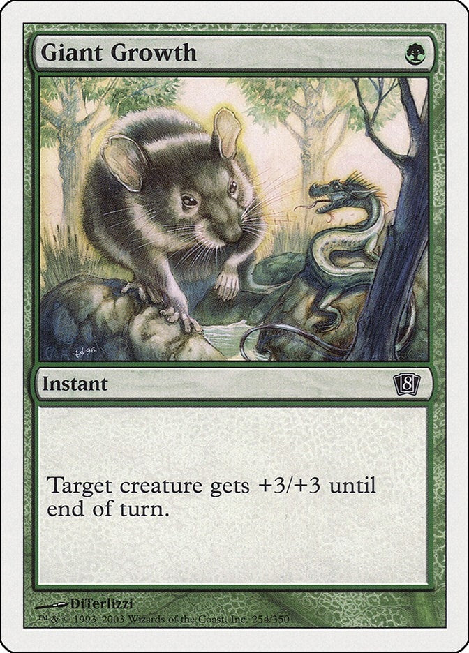 Image for Giant Growth (254) (8ED) - Magic: The Gathering