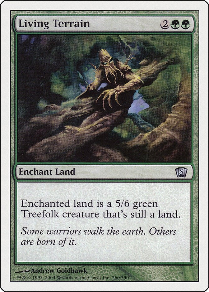 Image for Living Terrain (260) (8ED) - Magic: The Gathering