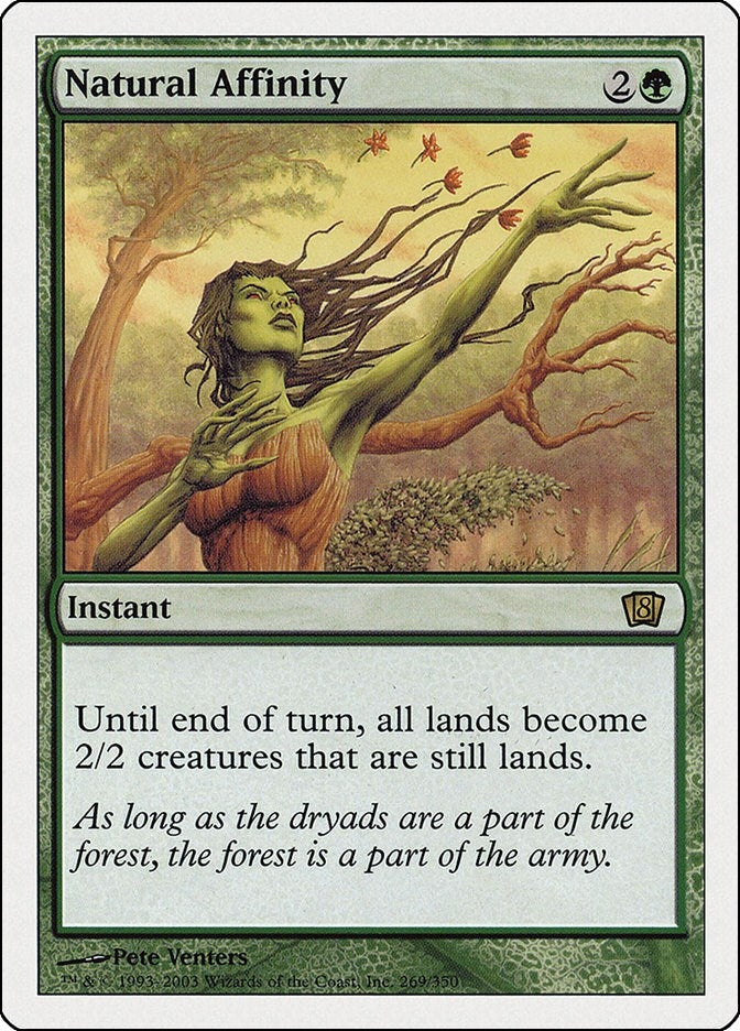 Image for Natural Affinity (269) (8ED) - Magic: The Gathering