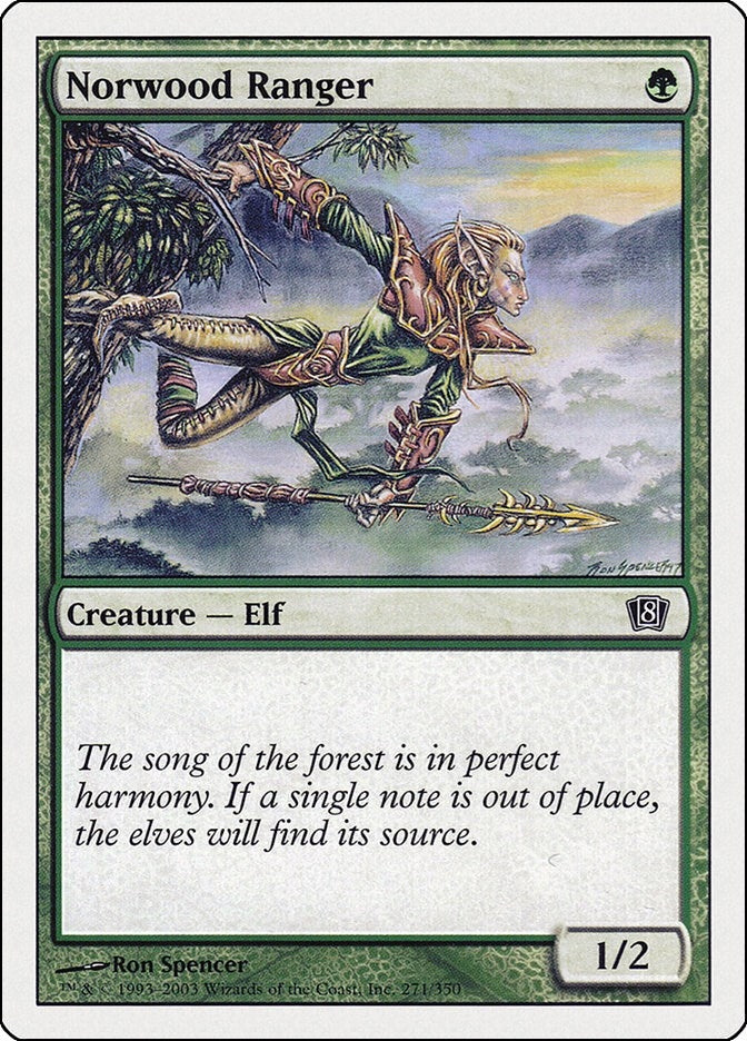 Image for Norwood Ranger (271) (8ED) - Magic: The Gathering