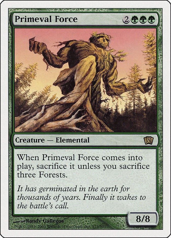 Image for Primeval Force (273) (8ED) - Magic: The Gathering