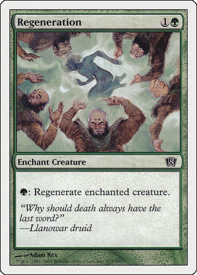Image for Regeneration (275) (8ED) - Magic: The Gathering