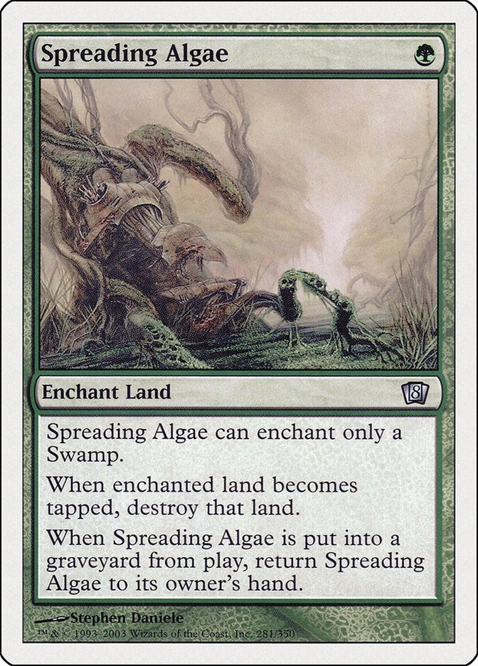 Image for Spreading Algae (281) (8ED) - Magic: The Gathering