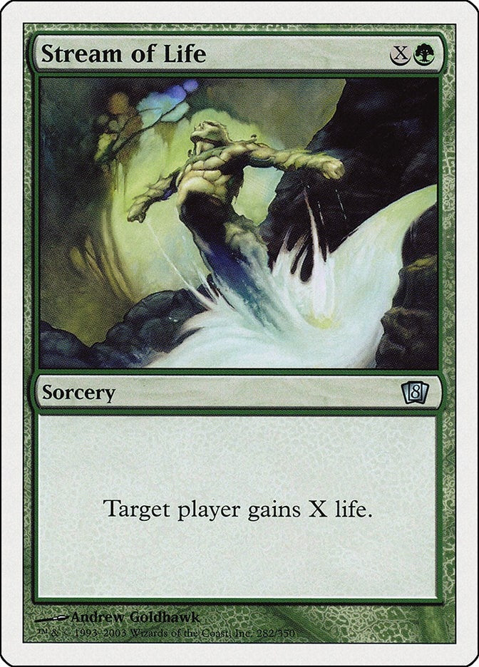 Image for Stream of Life (282) (8ED) - Magic: The Gathering
