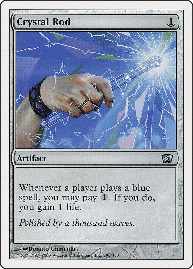 Image for Crystal Rod (295) (8ED) - Magic: The Gathering