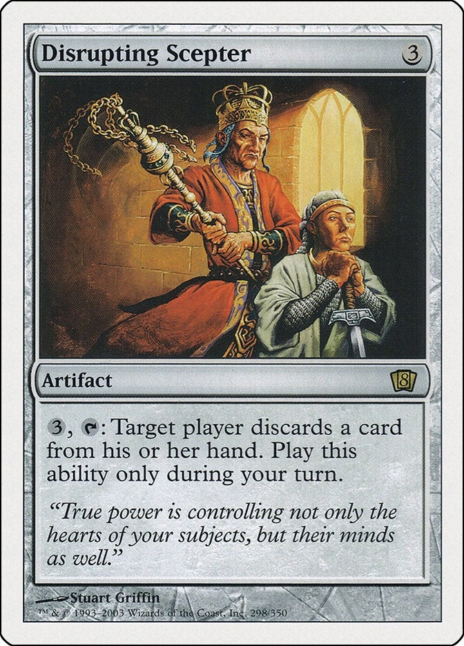 Image for Disrupting Scepter (298) (8ED) - Magic: The Gathering
