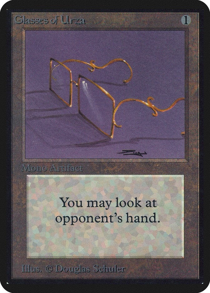 Image for Glasses of Urza (LEA) - Magic: The Gathering