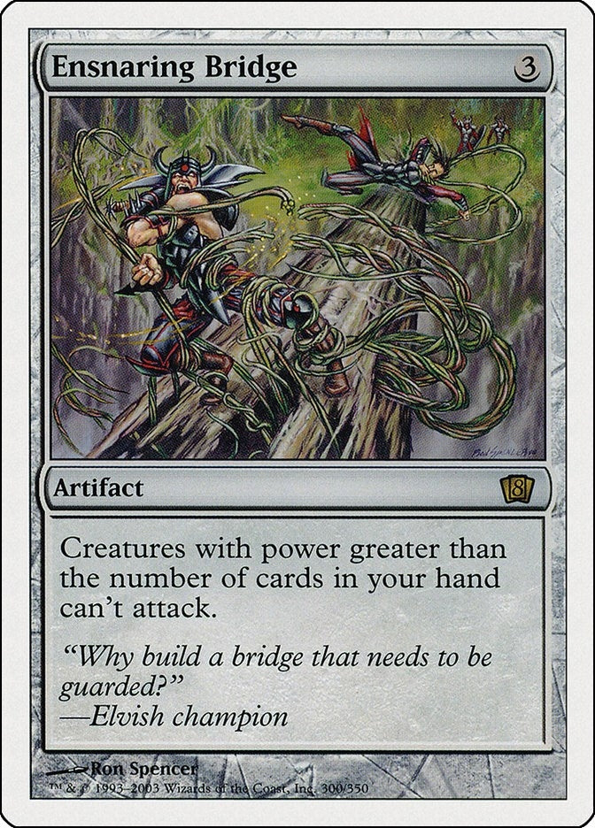 Image for Ensnaring Bridge (300) (8ED) - Magic: The Gathering