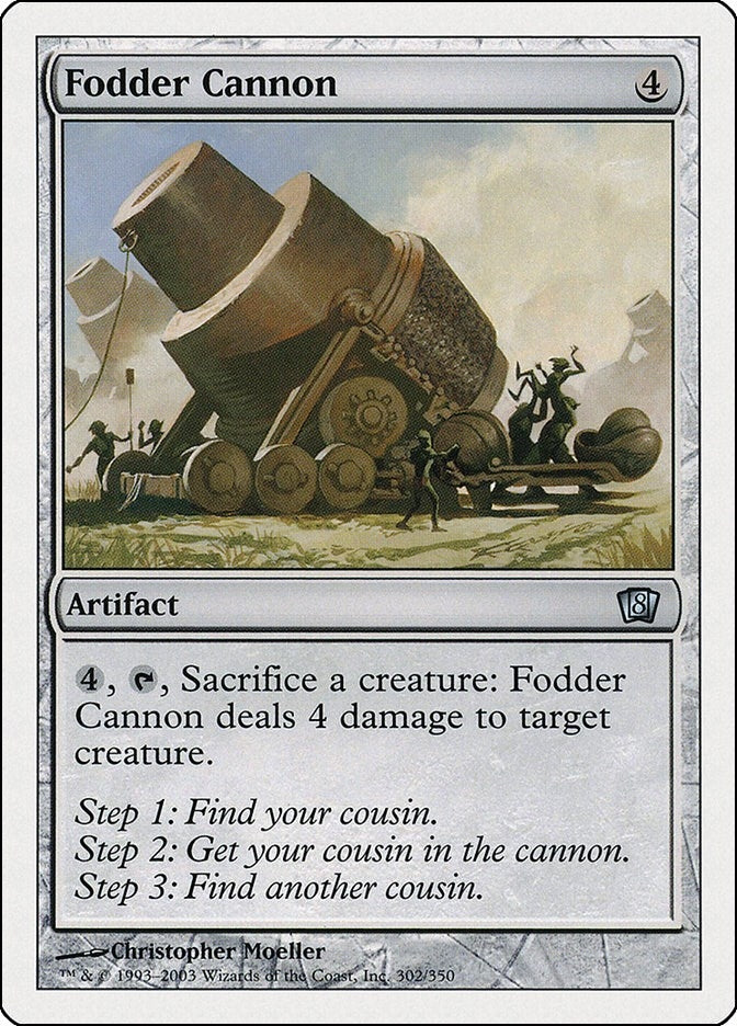 Image for Fodder Cannon (302) (8ED) - Magic: The Gathering