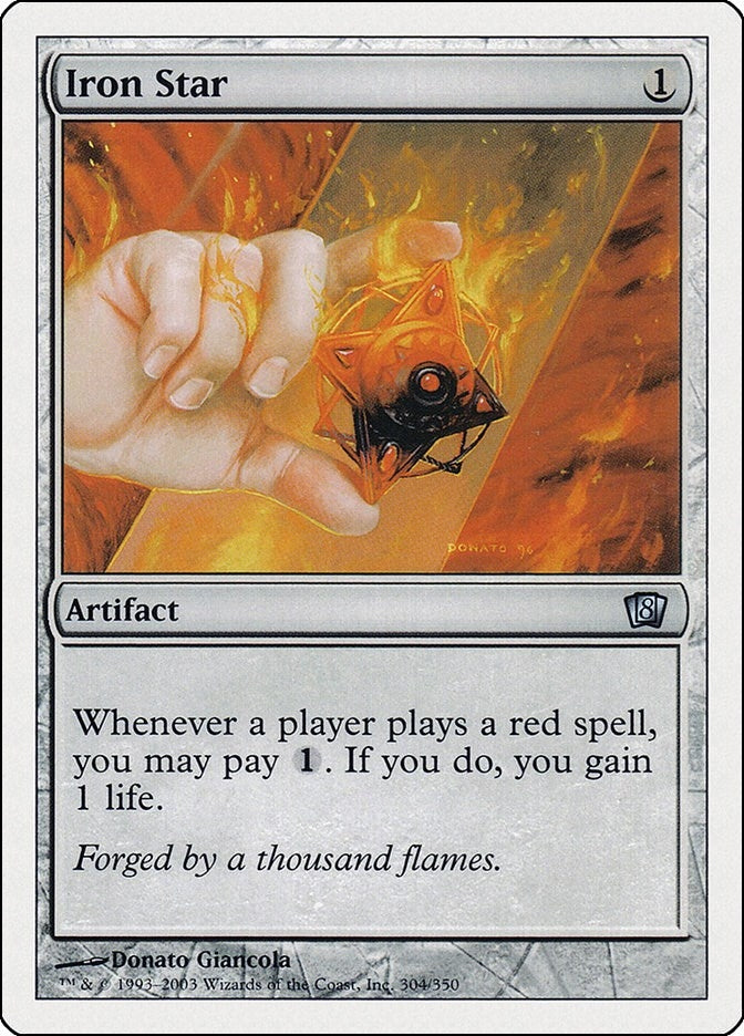 Image for Iron Star (304) (8ED) - Magic: The Gathering