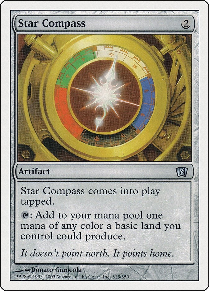 Image for Star Compass (315) (8ED) - Magic: The Gathering