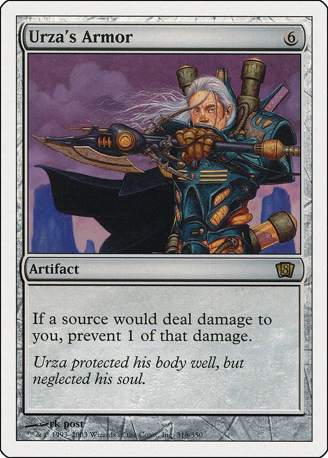 Image for Urza's Armor (318) (8ED) - Magic: The Gathering