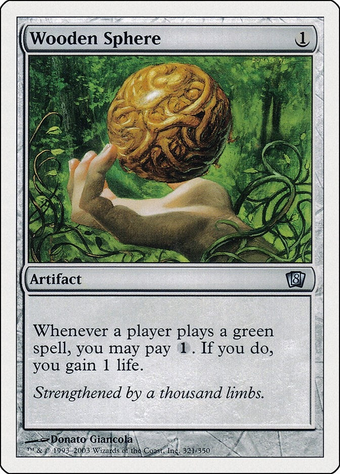 Image for Wooden Sphere (321) (8ED) - Magic: The Gathering