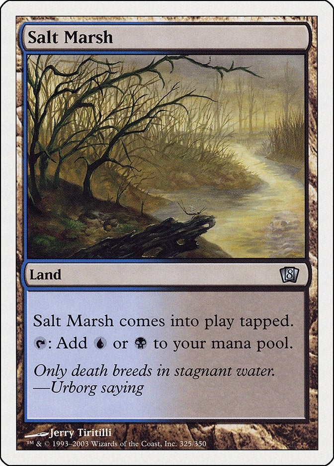 Image for Salt Marsh (325) (8ED) - Magic: The Gathering