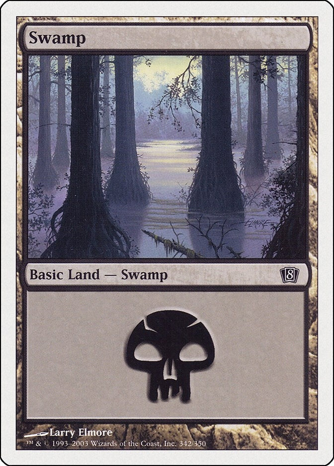 Image for Swamp (342) (342) (8ED) - Magic: The Gathering