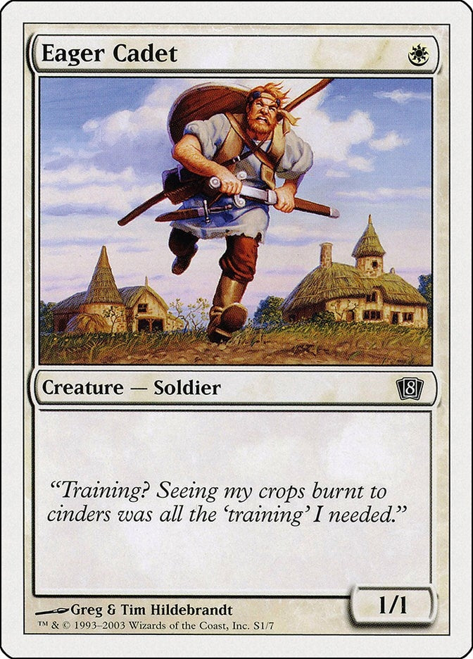 Image for Eager Cadet (S1) (8ED) - Magic: The Gathering