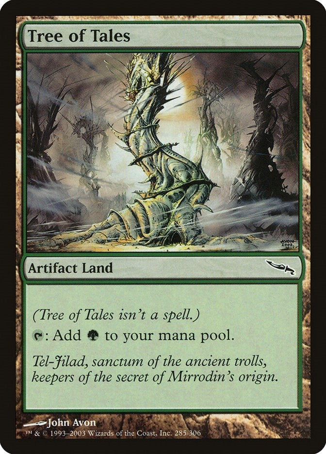 Image for Tree of Tales (285) (MRD) - Magic: The Gathering