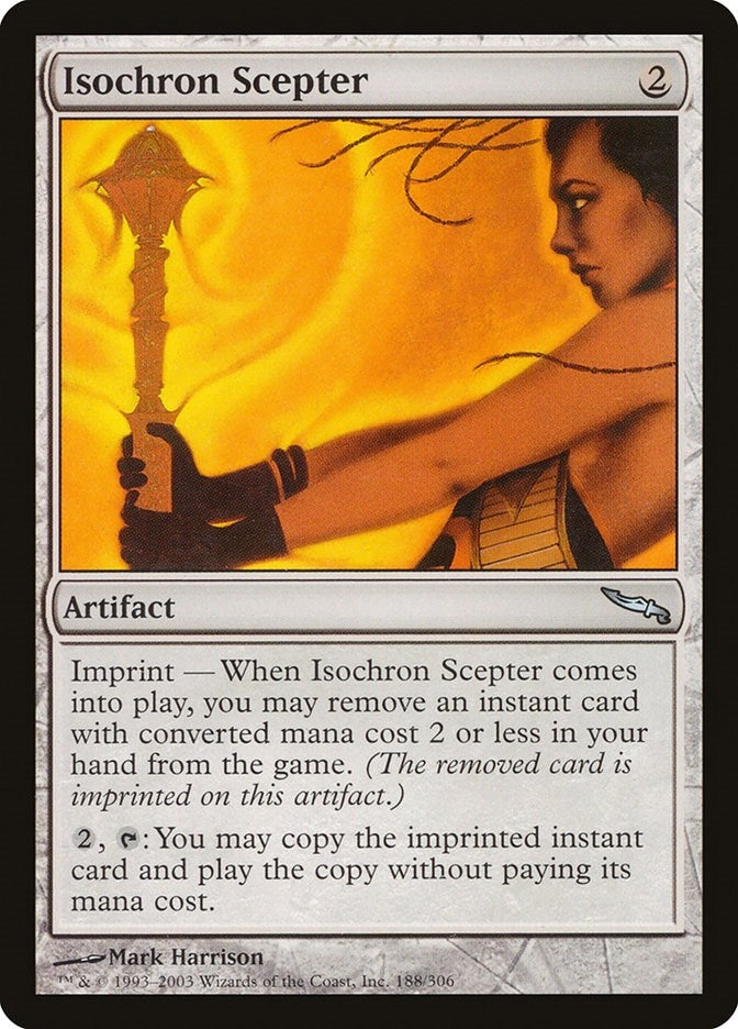 Image for Isochron Scepter (188) (MRD) - Magic: The Gathering