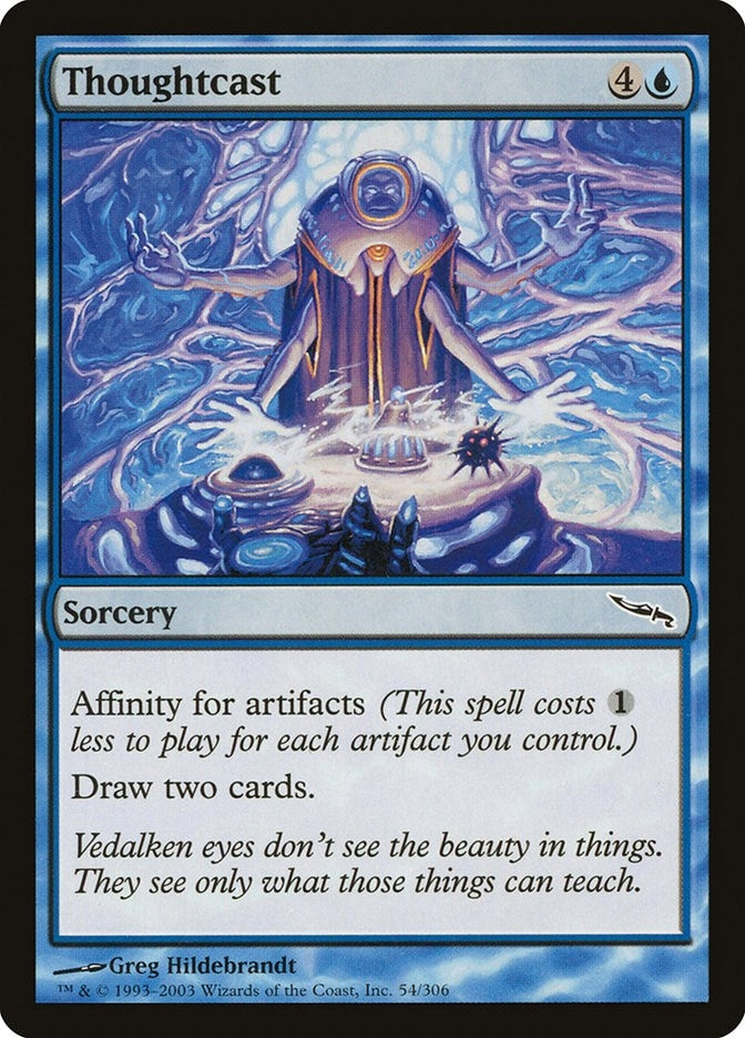 Image for Thoughtcast (54) (MRD) - Magic: The Gathering
