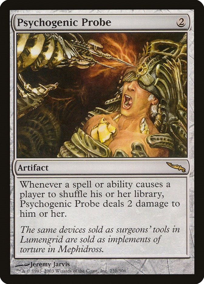 Image for Psychogenic Probe (231) (MRD) - Magic: The Gathering