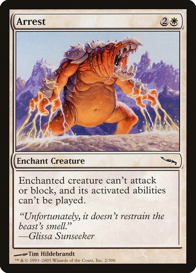 Image for Arrest (2) (MRD) - Magic: The Gathering