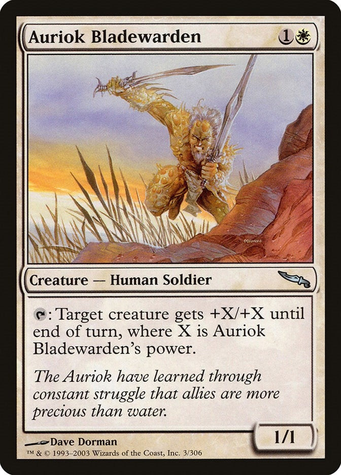 Image for Auriok Bladewarden (3) (MRD) - Magic: The Gathering