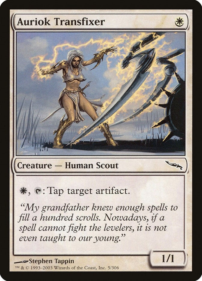 Image for Auriok Transfixer (5) (MRD) - Magic: The Gathering