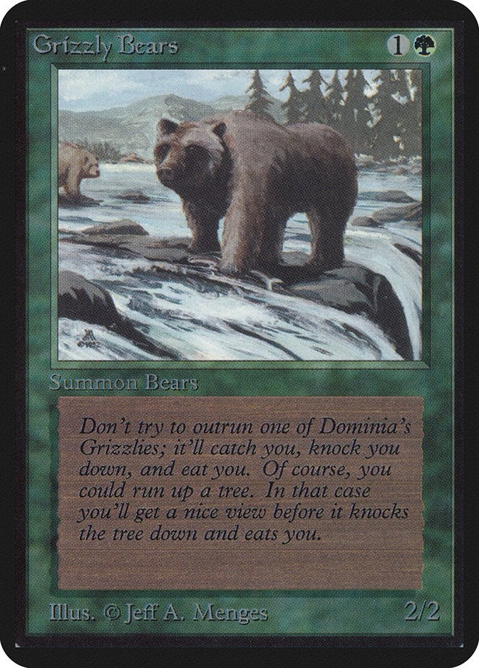 Image for Grizzly Bears (LEA) - Magic: The Gathering