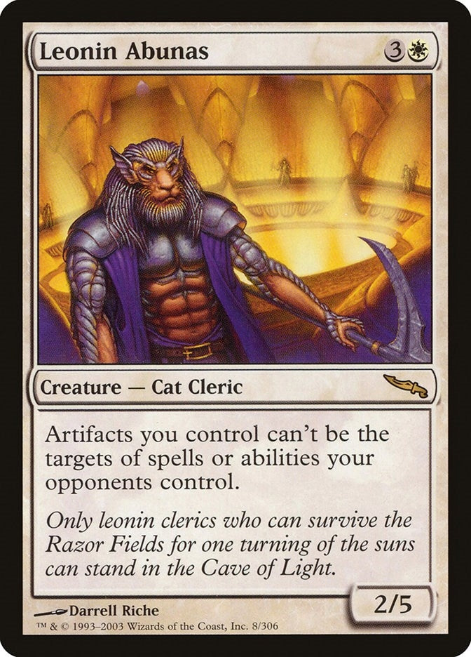 Image for Leonin Abunas (8) (MRD) - Magic: The Gathering